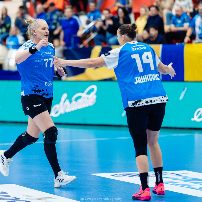 CSM București încheie anul 2025 cu o victorie în EHF Champions League!