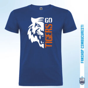 Tricou blue GoTigers2 kids